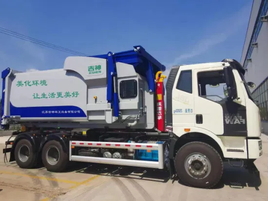 Novo caminhão de transporte de lixo comprimido para transferência de lixo de 24 M³ na China