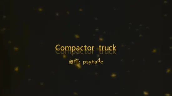 Venda quente Sinotruk HOWO novo caminhão de transporte de lixo comprimido de transferência de lixo de 18 M³